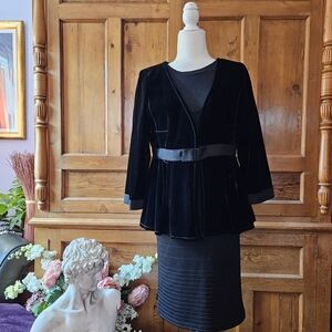 Studio M Black and Gray Garment